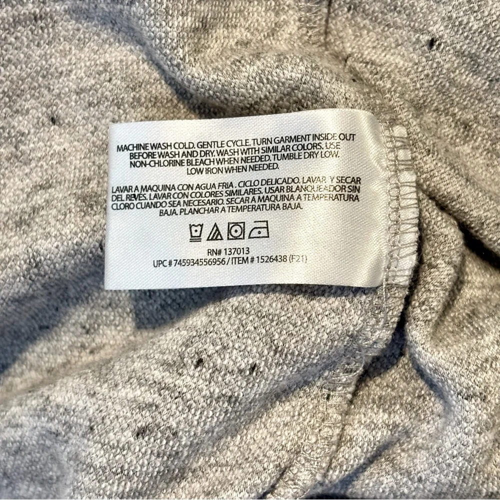 BANANA REPUBLIC Men’s Cotton Blend Sweater Heather Gray Crewneck Sweatshirt XXL‎